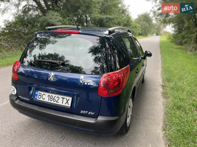 Синий Пежо 207, объемом двигателя 1.6 л и пробегом 94 тыс. км за 6500 $, фото 20 на Automoto.ua
