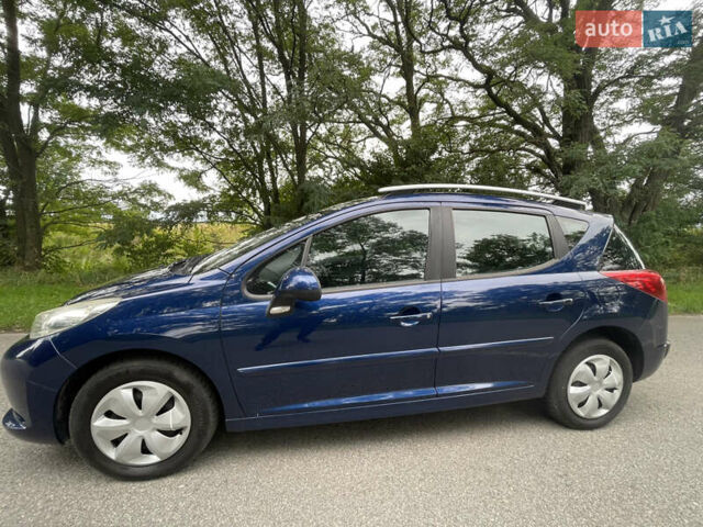 Синий Пежо 207, объемом двигателя 1.6 л и пробегом 94 тыс. км за 6500 $, фото 1 на Automoto.ua