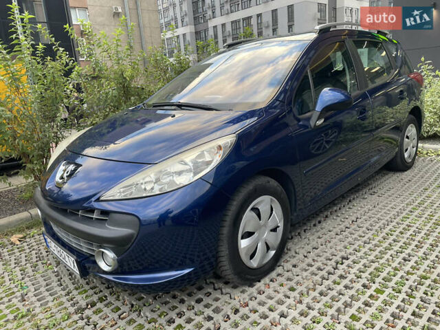 Синий Пежо 207, объемом двигателя 1.6 л и пробегом 94 тыс. км за 6500 $, фото 26 на Automoto.ua