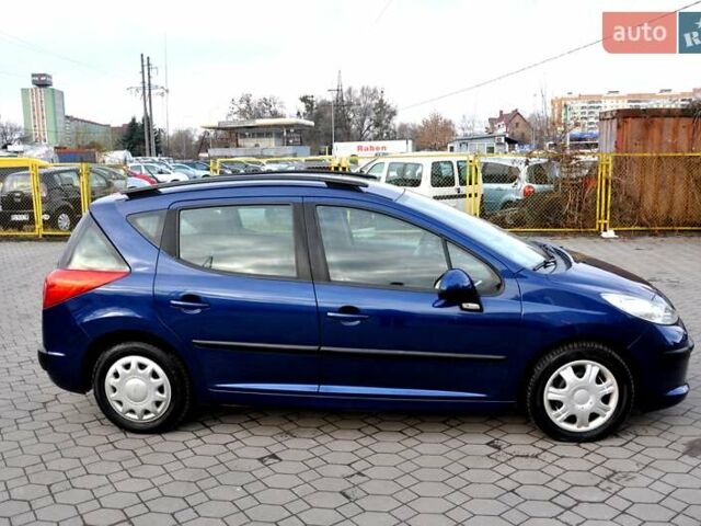 Синий Пежо 207, объемом двигателя 1.4 л и пробегом 250 тыс. км за 3800 $, фото 5 на Automoto.ua
