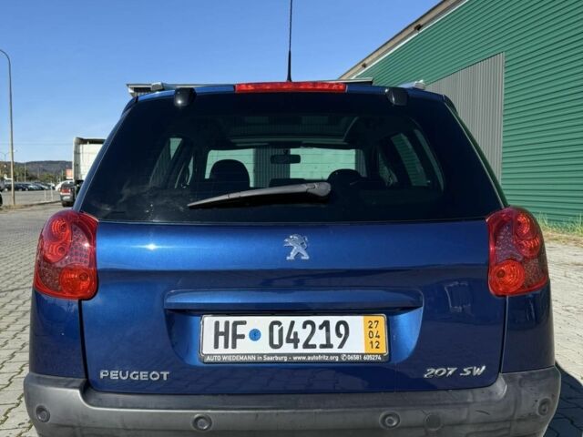 Синий Пежо 207, объемом двигателя 0 л и пробегом 96 тыс. км за 7500 $, фото 7 на Automoto.ua