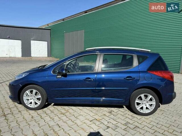 Синий Пежо 207, объемом двигателя 1.6 л и пробегом 97 тыс. км за 7500 $, фото 16 на Automoto.ua