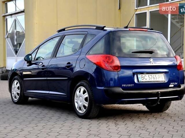 Синий Пежо 207, объемом двигателя 1.4 л и пробегом 250 тыс. км за 3800 $, фото 25 на Automoto.ua