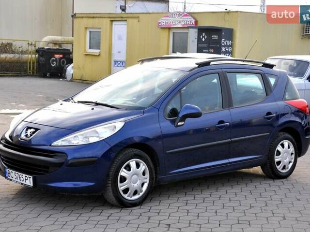 Синий Пежо 207, объемом двигателя 1.4 л и пробегом 250 тыс. км за 3800 $, фото 26 на Automoto.ua