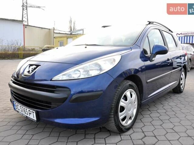 Синий Пежо 207, объемом двигателя 1.4 л и пробегом 250 тыс. км за 3800 $, фото 14 на Automoto.ua