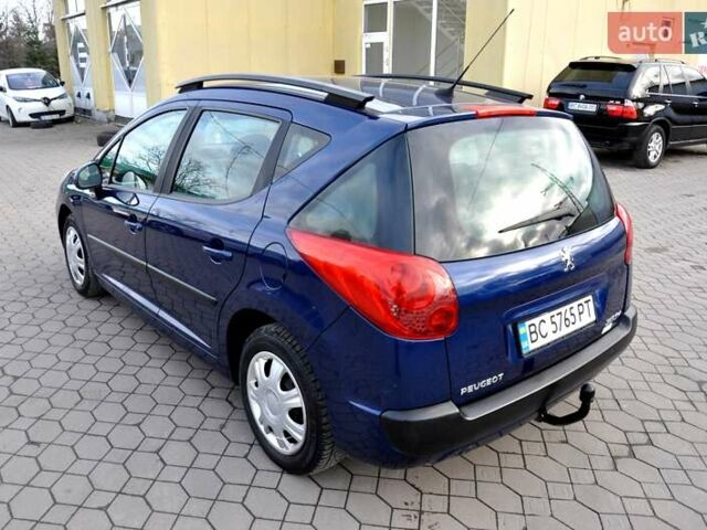 Синий Пежо 207, объемом двигателя 1.4 л и пробегом 250 тыс. км за 3800 $, фото 10 на Automoto.ua