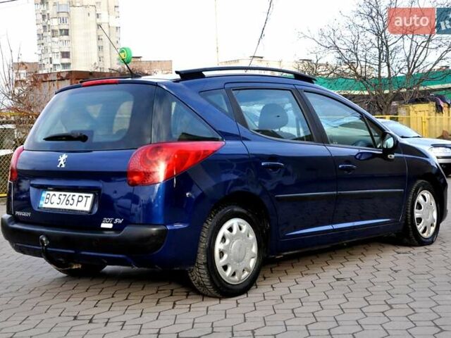 Синий Пежо 207, объемом двигателя 1.4 л и пробегом 250 тыс. км за 3800 $, фото 24 на Automoto.ua
