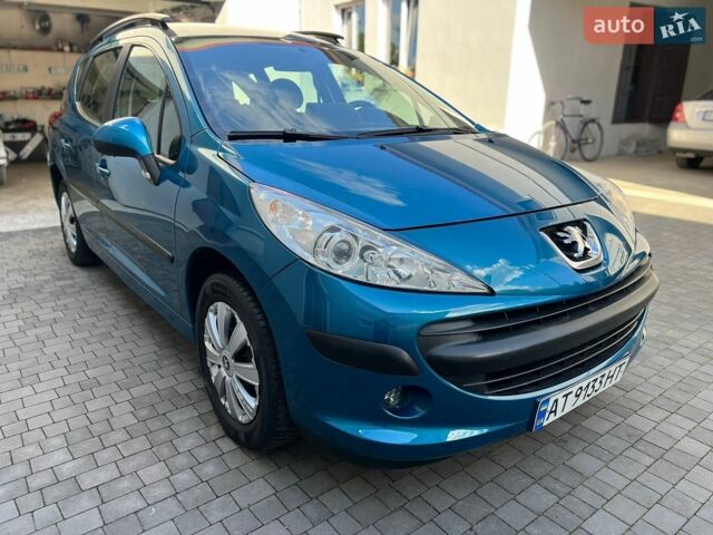 Синий Пежо 207, объемом двигателя 1.56 л и пробегом 290 тыс. км за 3999 $, фото 5 на Automoto.ua