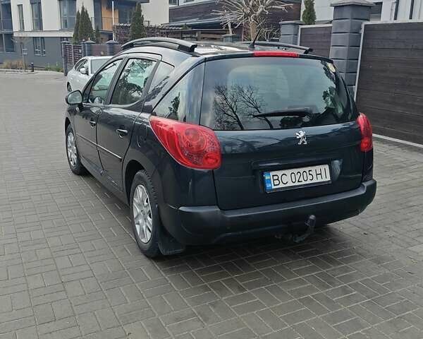 Синий Пежо 207, объемом двигателя 1.6 л и пробегом 290 тыс. км за 4900 $, фото 5 на Automoto.ua