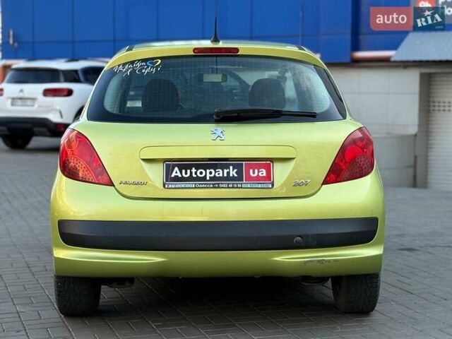 Зеленый Пежо 207, объемом двигателя 1.4 л и пробегом 118 тыс. км за 4990 $, фото 4 на Automoto.ua