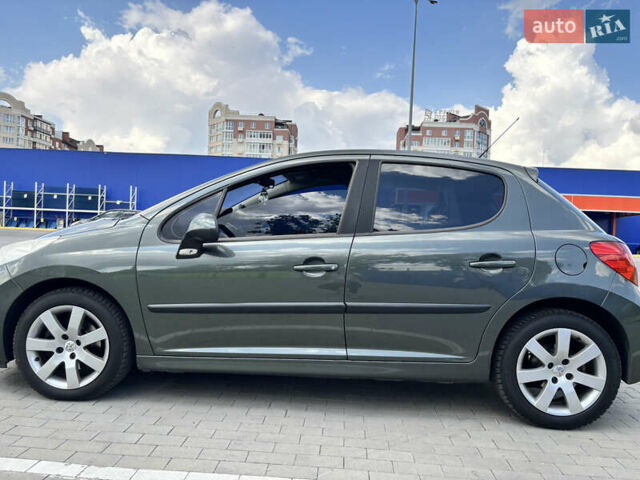 Зеленый Пежо 207, объемом двигателя 1.6 л и пробегом 146 тыс. км за 5200 $, фото 7 на Automoto.ua