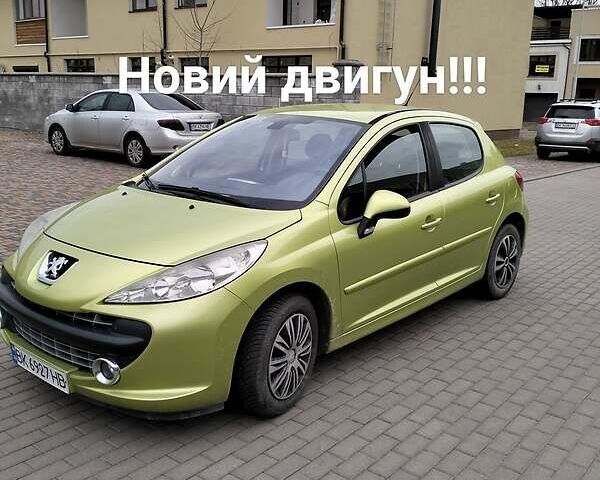 Зелений Пежо 207, об'ємом двигуна 1.6 л та пробігом 195 тис. км за 4400 $, фото 2 на Automoto.ua