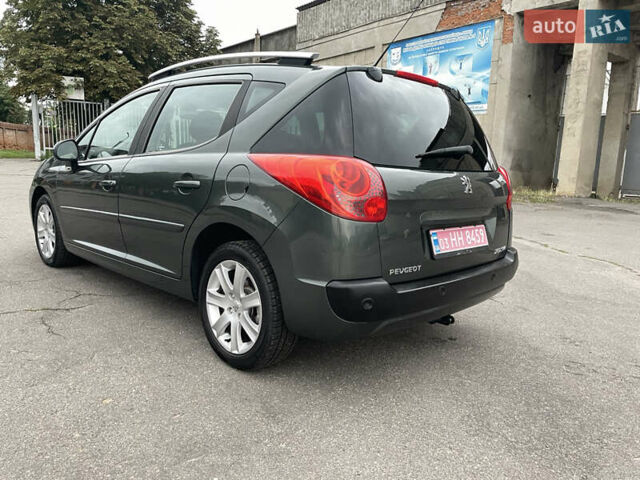 Зелений Пежо 207, об'ємом двигуна 1.6 л та пробігом 136 тис. км за 5550 $, фото 20 на Automoto.ua