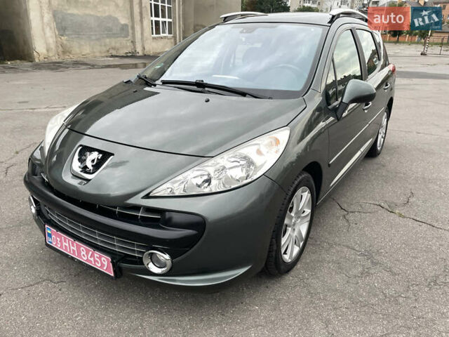 Зелений Пежо 207, об'ємом двигуна 1.6 л та пробігом 136 тис. км за 5550 $, фото 15 на Automoto.ua