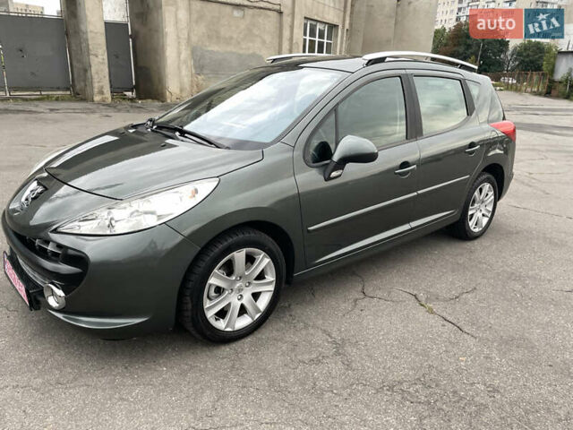 Зелений Пежо 207, об'ємом двигуна 1.6 л та пробігом 136 тис. км за 5550 $, фото 14 на Automoto.ua