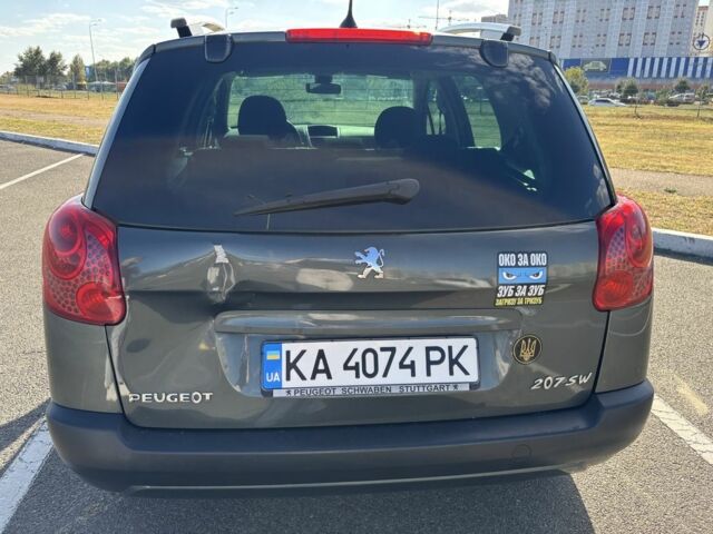 Зеленый Пежо 207, объемом двигателя 1.4 л и пробегом 167 тыс. км за 4100 $, фото 2 на Automoto.ua
