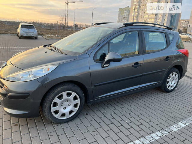 Сірий Пежо 207 SW, об'ємом двигуна 1.4 л та пробігом 182 тис. км за 5500 $, фото 11 на Automoto.ua