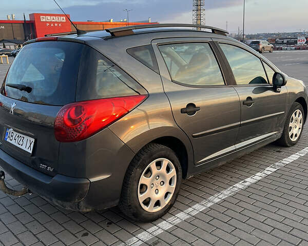 Сірий Пежо 207 SW, об'ємом двигуна 1.4 л та пробігом 182 тис. км за 5500 $, фото 8 на Automoto.ua