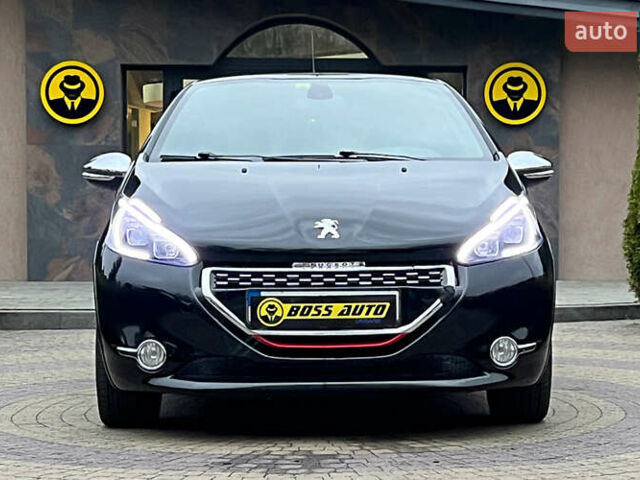 Черный Пежо 208, объемом двигателя 1.6 л и пробегом 130 тыс. км за 13650 $, фото 1 на Automoto.ua