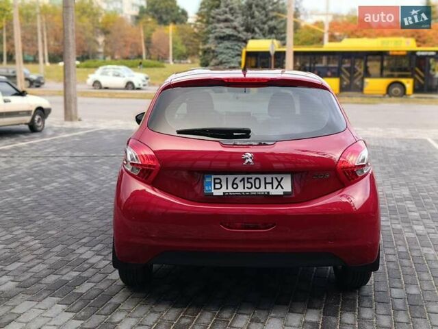 Червоний Пежо 208, об'ємом двигуна 1.2 л та пробігом 129 тис. км за 6900 $, фото 5 на Automoto.ua