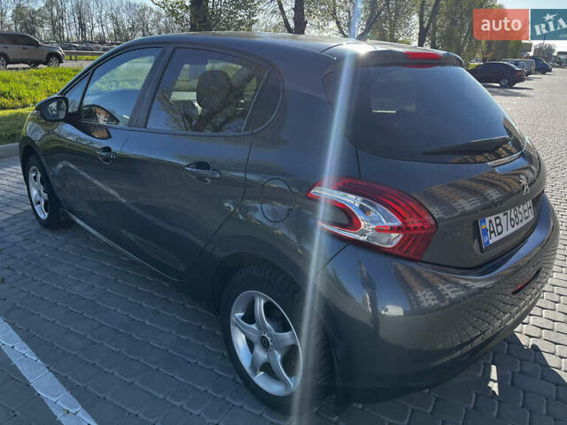 Серый Пежо 208, объемом двигателя 1.2 л и пробегом 210 тыс. км за 6100 $, фото 7 на Automoto.ua