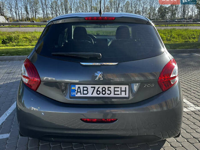 Серый Пежо 208, объемом двигателя 1.2 л и пробегом 210 тыс. км за 6100 $, фото 6 на Automoto.ua