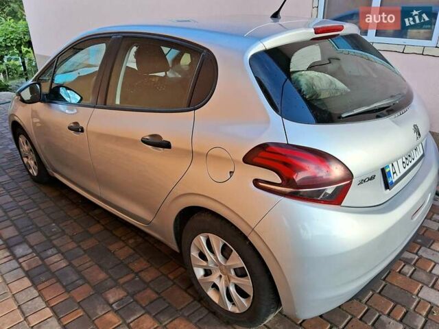 Серый Пежо 208, объемом двигателя 1.56 л и пробегом 159 тыс. км за 8200 $, фото 1 на Automoto.ua