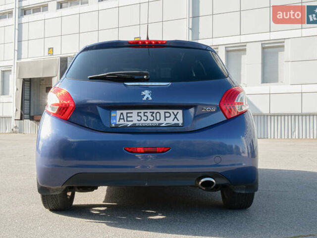Синий Пежо 208, объемом двигателя 1.6 л и пробегом 130 тыс. км за 7400 $, фото 4 на Automoto.ua