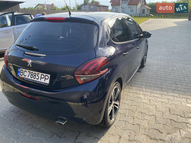 Синий Пежо 208, объемом двигателя 1.56 л и пробегом 119 тыс. км за 11000 $, фото 8 на Automoto.ua
