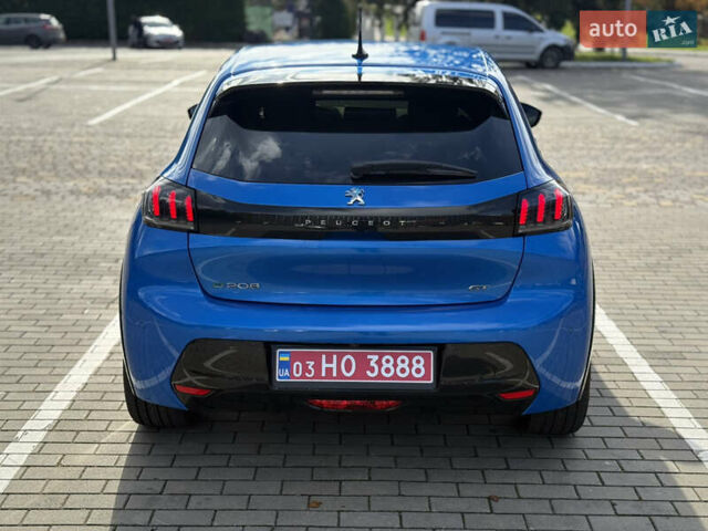 Синий Пежо 208, объемом двигателя 0 л и пробегом 135 тыс. км за 15700 $, фото 6 на Automoto.ua