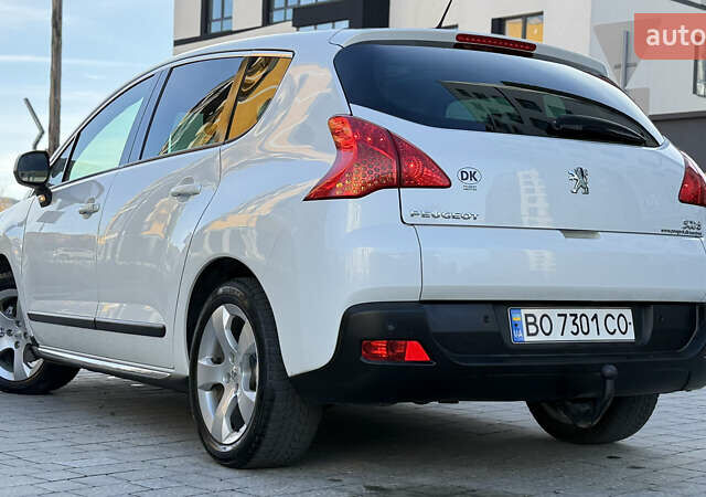 Белый Пежо 3008, объемом двигателя 2 л и пробегом 213 тыс. км за 8950 $, фото 17 на Automoto.ua