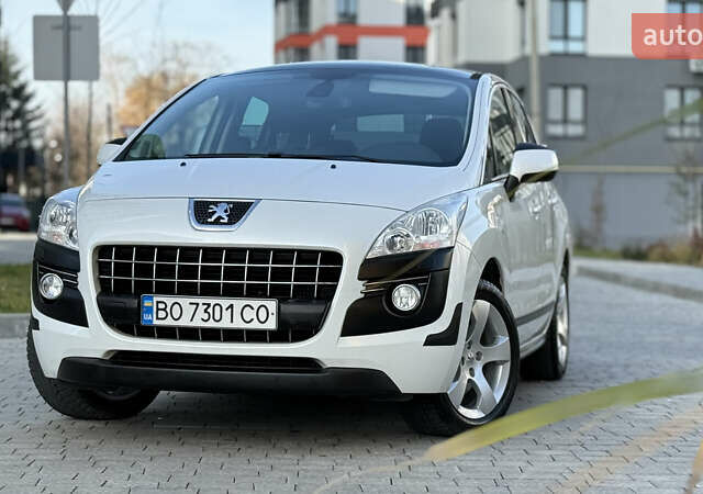 Белый Пежо 3008, объемом двигателя 2 л и пробегом 213 тыс. км за 8950 $, фото 10 на Automoto.ua