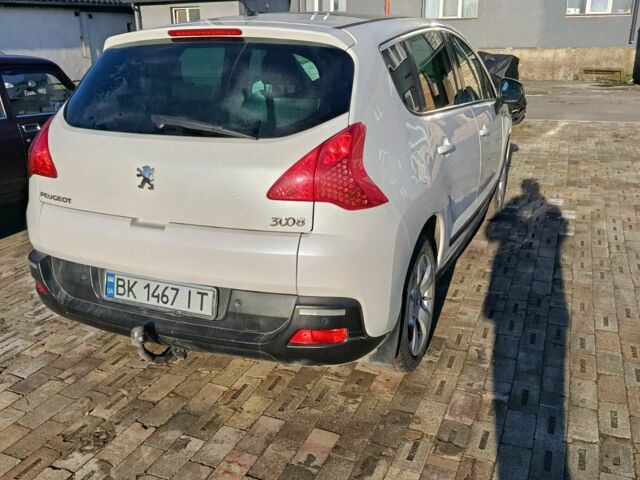 Белый Пежо 3008, объемом двигателя 1.6 л и пробегом 125 тыс. км за 8500 $, фото 2 на Automoto.ua