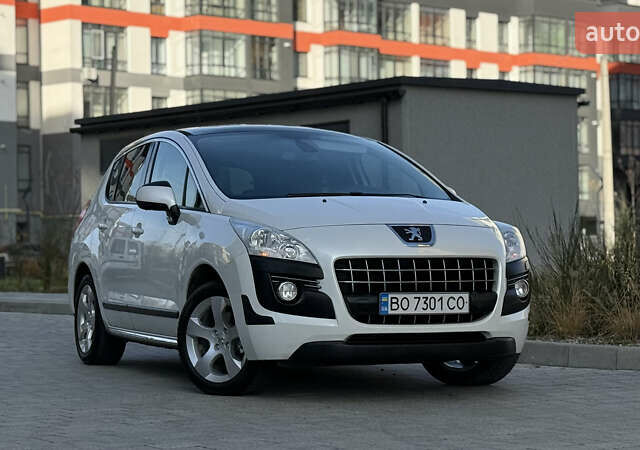 Белый Пежо 3008, объемом двигателя 2 л и пробегом 213 тыс. км за 8950 $, фото 1 на Automoto.ua