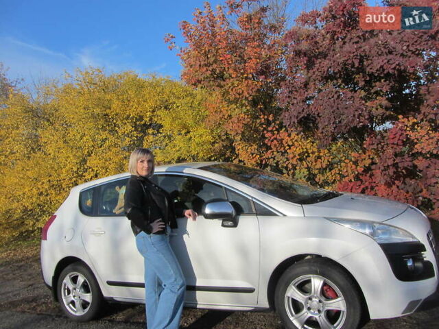 Белый Пежо 3008, объемом двигателя 1.6 л и пробегом 227 тыс. км за 8900 $, фото 91 на Automoto.ua