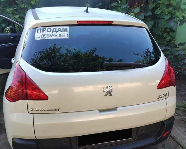 Белый Пежо 3008, объемом двигателя 1.6 л и пробегом 192 тыс. км за 7900 $, фото 2 на Automoto.ua