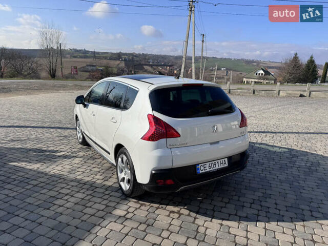 Белый Пежо 3008, объемом двигателя 2 л и пробегом 256 тыс. км за 10350 $, фото 7 на Automoto.ua