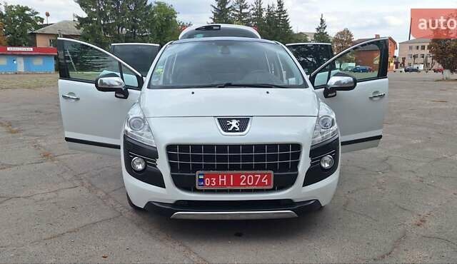 Білий Пежо 3008, об'ємом двигуна 2 л та пробігом 193 тис. км за 11900 $, фото 101 на Automoto.ua
