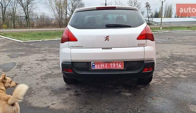 Белый Пежо 3008, объемом двигателя 1.6 л и пробегом 226 тыс. км за 8999 $, фото 6 на Automoto.ua