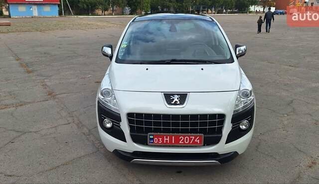 Білий Пежо 3008, об'ємом двигуна 2 л та пробігом 193 тис. км за 11900 $, фото 35 на Automoto.ua