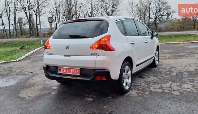 Белый Пежо 3008, объемом двигателя 1.6 л и пробегом 226 тыс. км за 8999 $, фото 110 на Automoto.ua