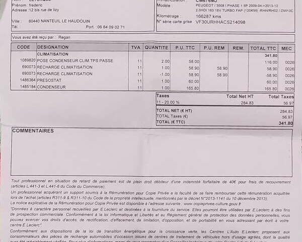 Білий Пежо 3008, об'ємом двигуна 2 л та пробігом 225 тис. км за 11000 $, фото 22 на Automoto.ua