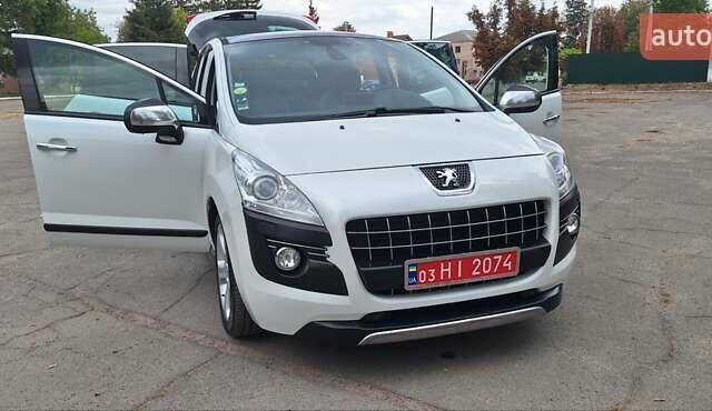 Білий Пежо 3008, об'ємом двигуна 2 л та пробігом 193 тис. км за 11900 $, фото 115 на Automoto.ua