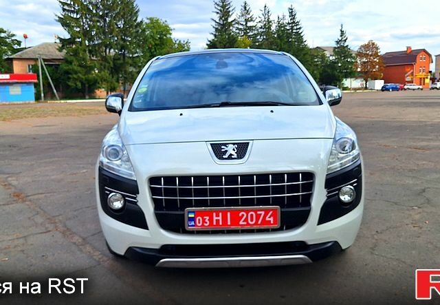Білий Пежо 3008, об'ємом двигуна 2 л та пробігом 193 тис. км за 11900 $, фото 1 на Automoto.ua