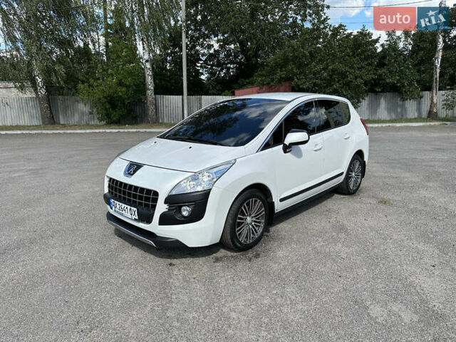Белый Пежо 3008, объемом двигателя 1.6 л и пробегом 93 тыс. км за 12000 $, фото 1 на Automoto.ua