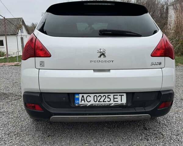 Белый Пежо 3008, объемом двигателя 2 л и пробегом 223 тыс. км за 12700 $, фото 8 на Automoto.ua
