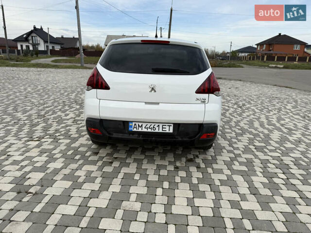 Пежо 3008 2014 в Житомире на Automoto.ua Белый Пежо 3008, объемом двигателя 1.6 л и пробегом 208 тыс. км за 9300 $, фото 5 на Automoto.ua