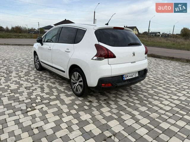 Пежо 3008 2014 в Житомире на Automoto.ua Белый Пежо 3008, объемом двигателя 1.6 л и пробегом 208 тыс. км за 9300 $, фото 6 на Automoto.ua