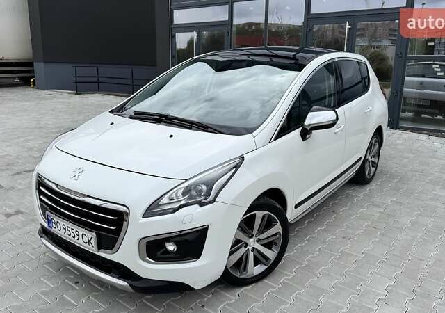 Пежо 3008 2014 в Тернополе на Automoto.ua Белый Пежо 3008, объемом двигателя 2 л и пробегом 131 тыс. км за 14699 $, фото 2 на Automoto.ua