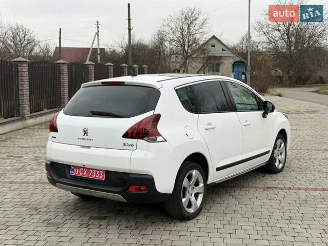 Белый Пежо 3008, объемом двигателя 1.6 л и пробегом 238 тыс. км за 12399 $, фото 7 на Automoto.ua